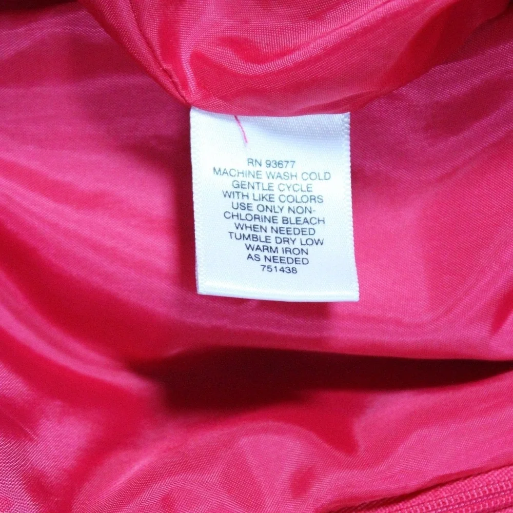 Liz Claiborne Womens Hot Pink‎ Stretch Cotton Blend Pencil Skirt Size 18